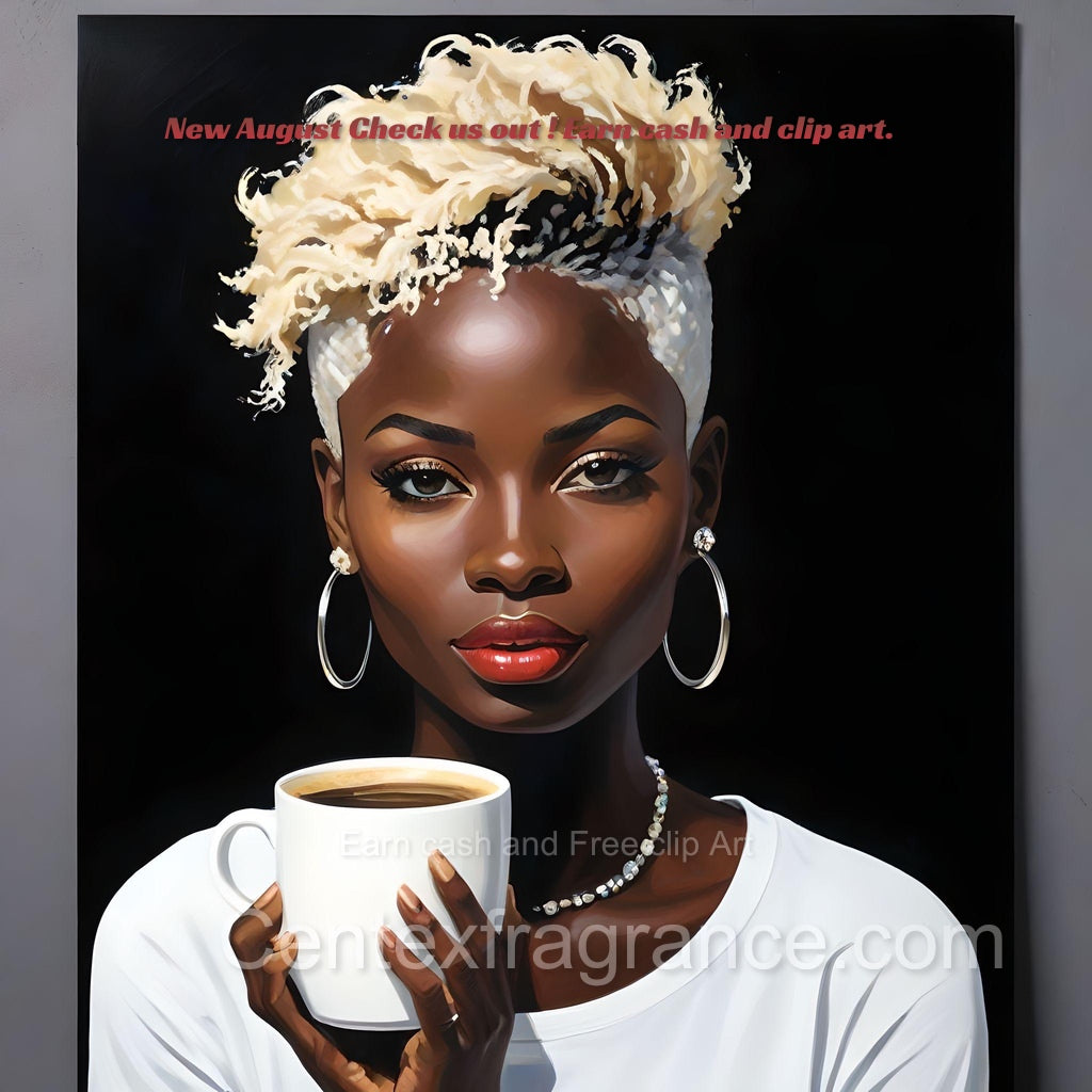 Aug sample pack art Cf121. Digital art Beautiful Ebony image