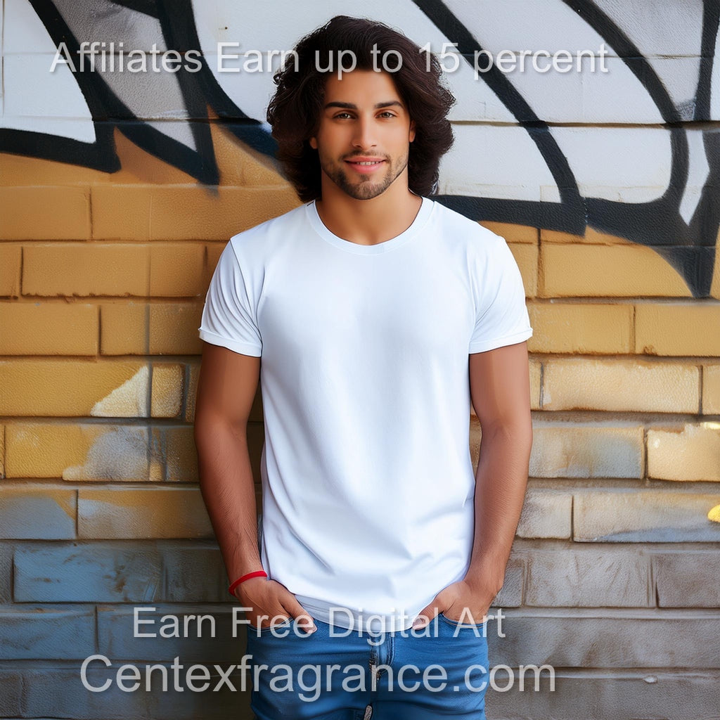Aug sample Pack itemcf236 D White T -Shirt mock up Digital Download