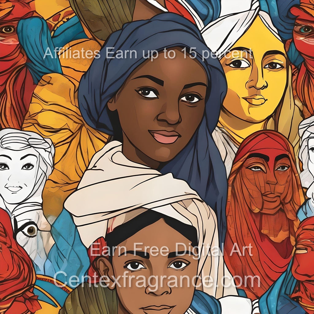 Sept Samplecf303 Children’s themed art Group Multiethnic image pack