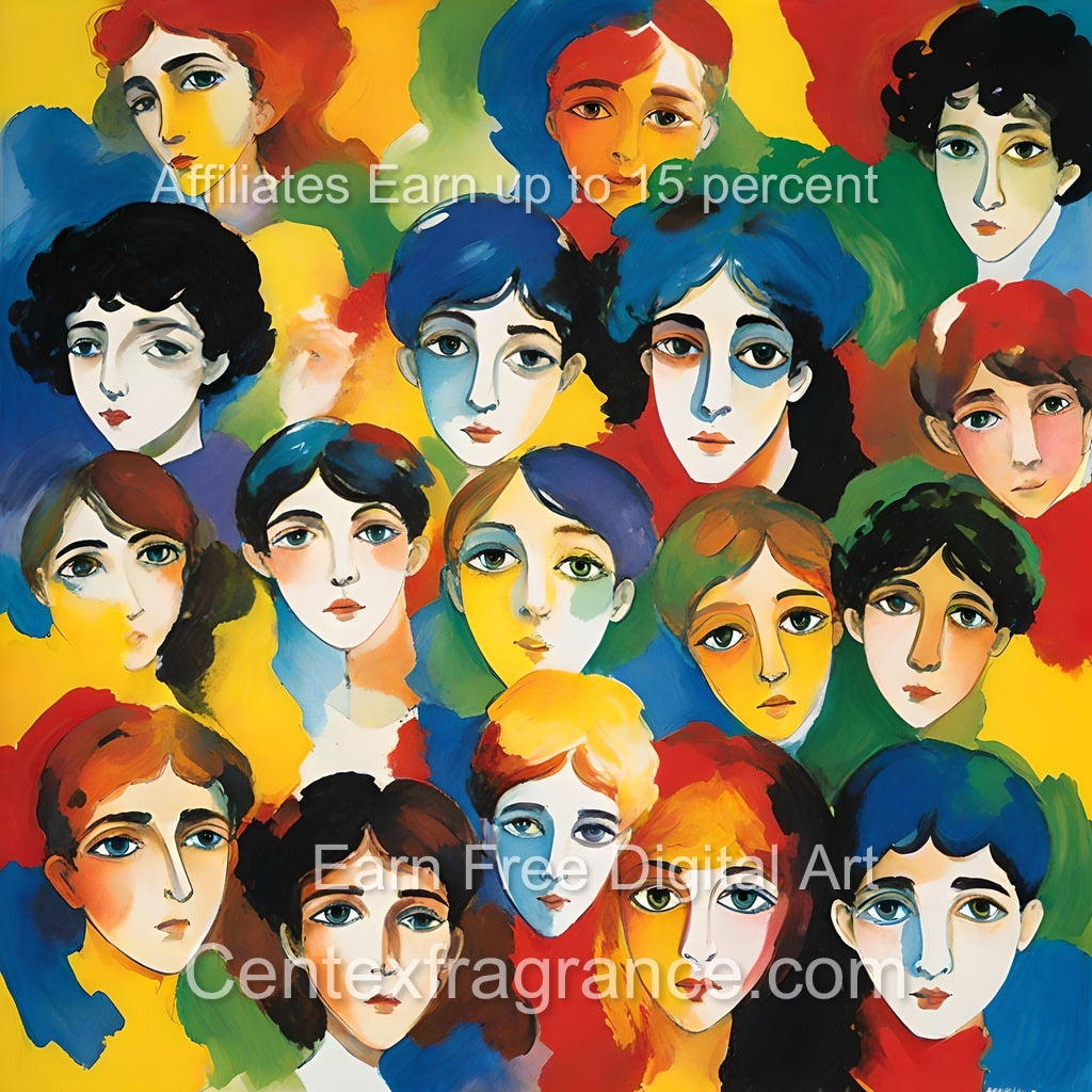 Sept Samplecf303 Children’s themed art Group Multiethnic image pack