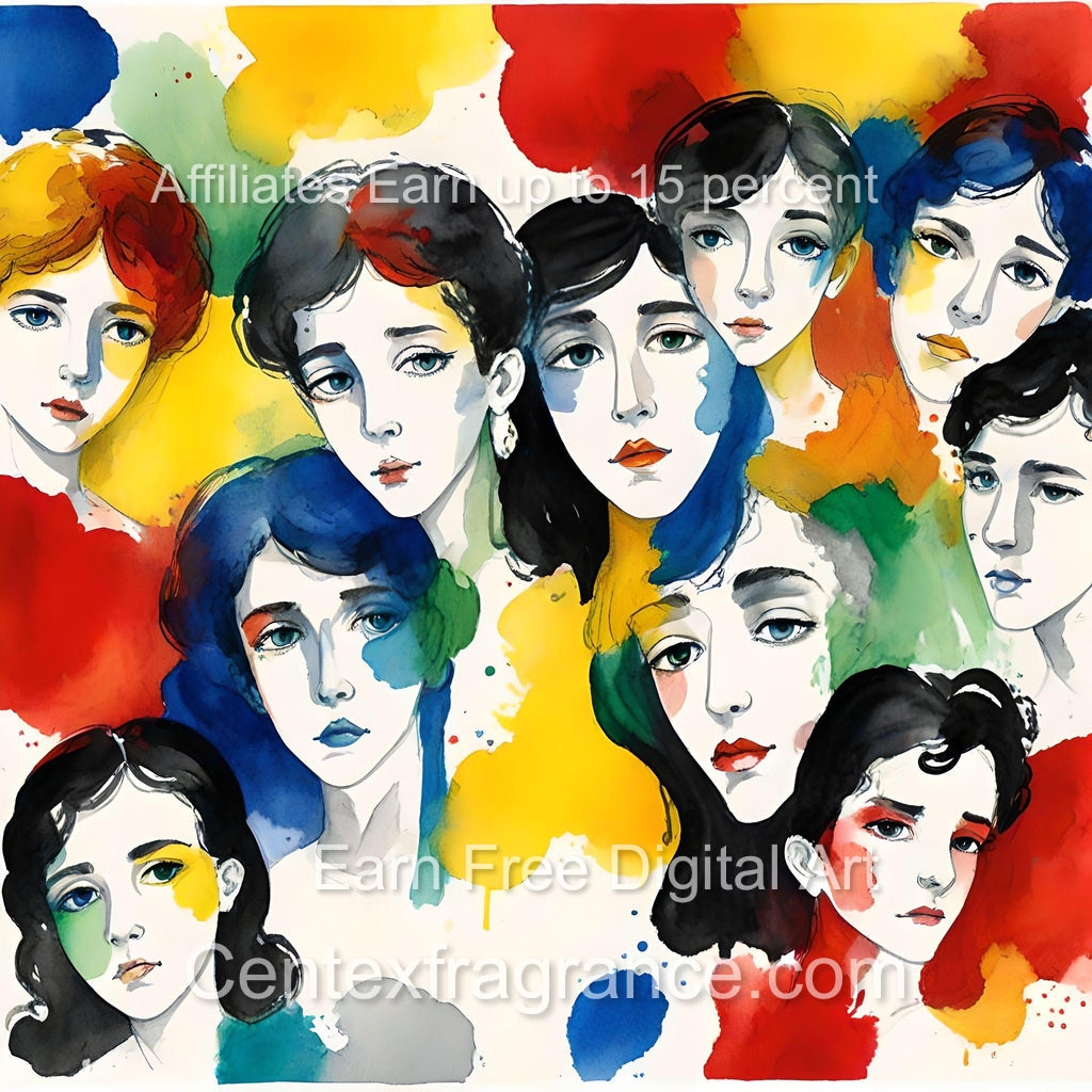 Sept Samplecf303 Children’s themed art Group Multiethnic image pack
