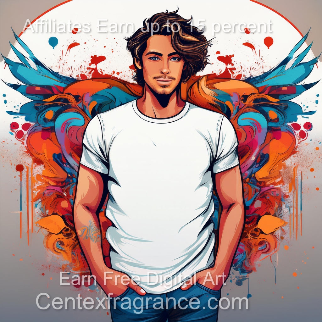 Aug sample Pack itemcf236 D White T -Shirt mock up Digital Download