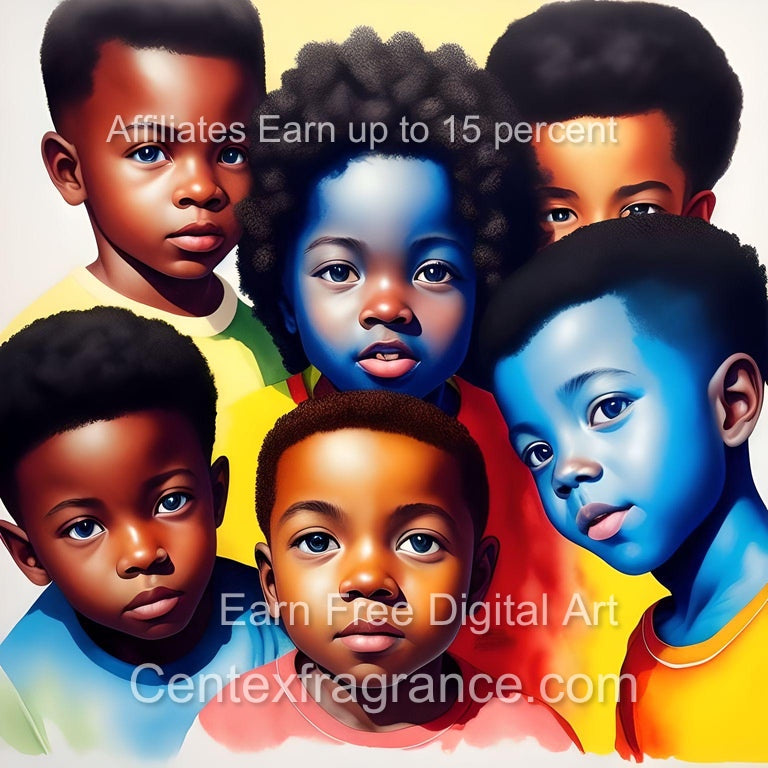 Sept Samplecf303 Children’s themed art Group Multiethnic image pack