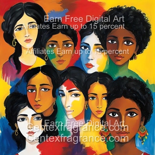 Sept Samplecf303 Children’s themed art Group Multiethnic image pack