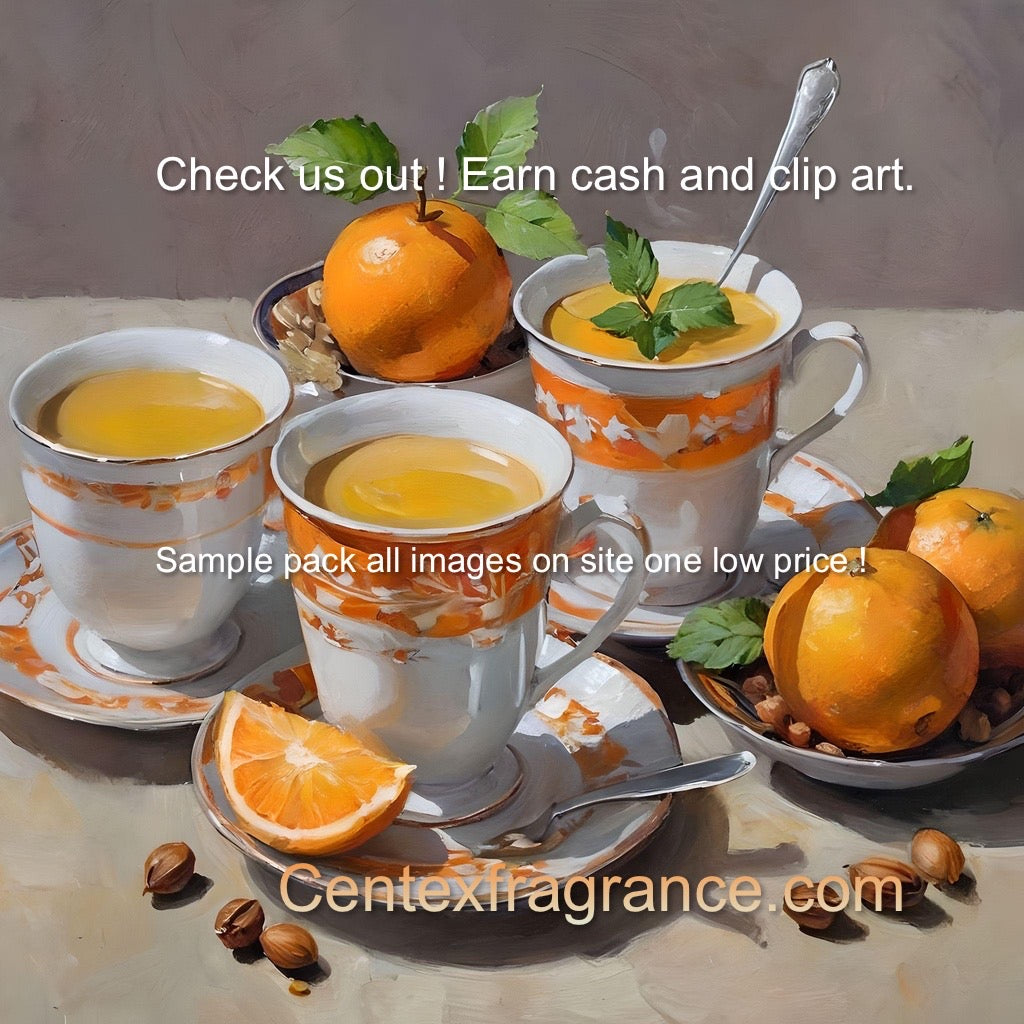 Sample pack item July cf68 Coffee art Includes 13 individual images shown on the collage