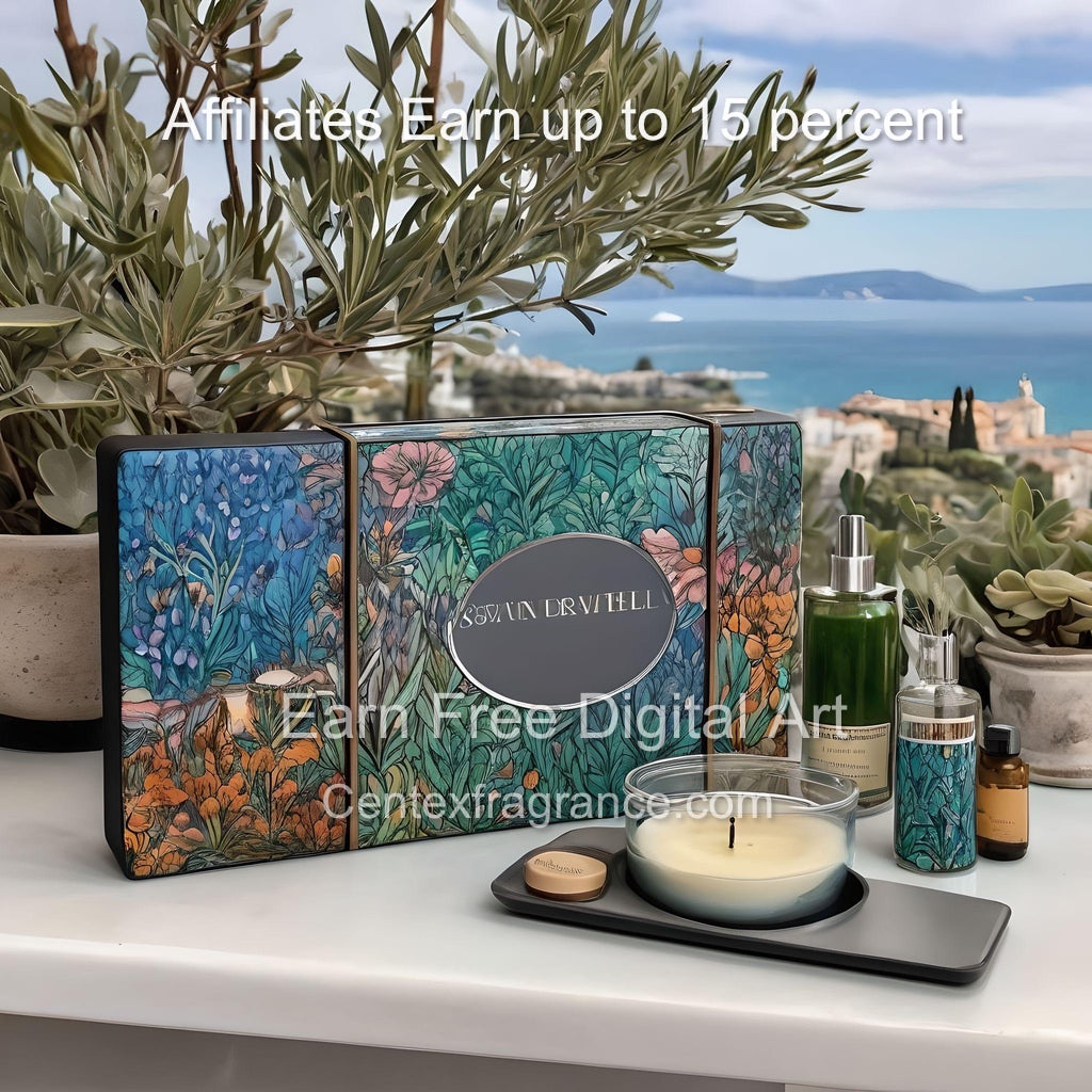 Augsample Pack itemCF240 Digital Art 10 images Apothecary Bath Body Essential oil Seascape