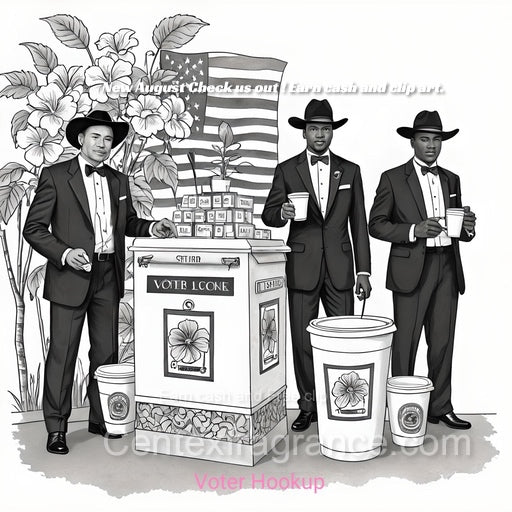 Vote AugustSampler itemcf1007 “Voter Hookup “ “ Cream of TheCrop” Digital download