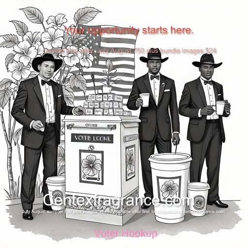 Vote AugustSampler itemcf1007 “Voter Hookup “ “ Cream of TheCrop” Digital download