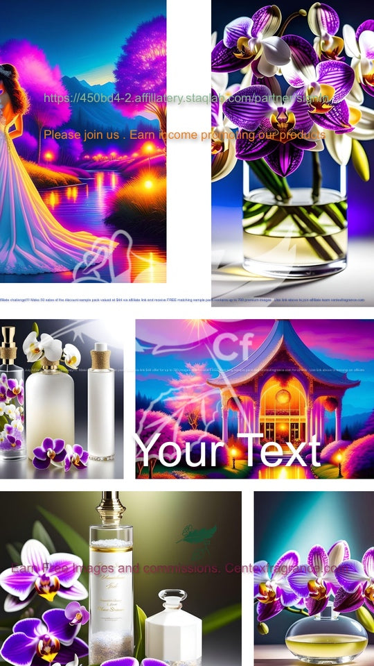 Ample pack Cf52 Orchid bridal Fragrance plus Mixed stock image lot