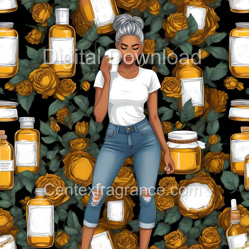 AugSample Pack Itemcf239 33 images tshirt denim fragrance themed prints Digital Download