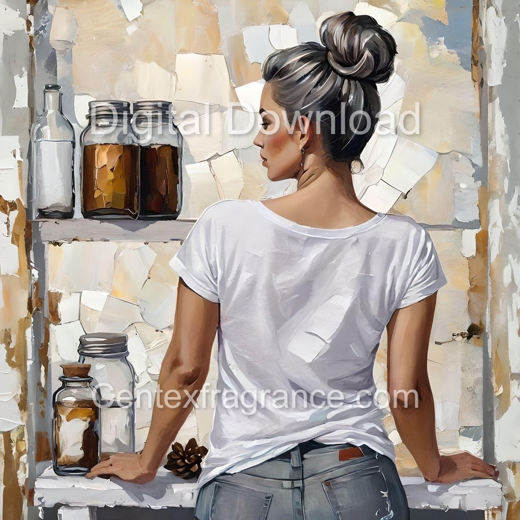 AugSample Pack Itemcf239 33 images tshirt denim fragrance themed prints Digital Download