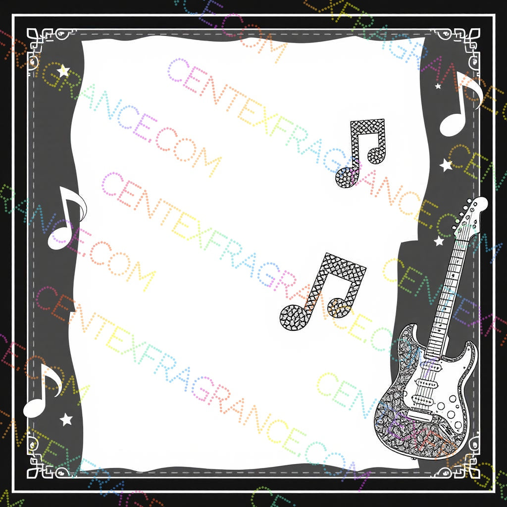 CFCS 0109112 Coloring Sheets, Stationary Music guitar Stationary. images