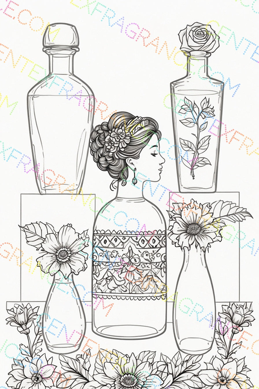 CFCS 01015112 Color Sheet 10 images Fragrance Sunflowers ,Rose Relaxing