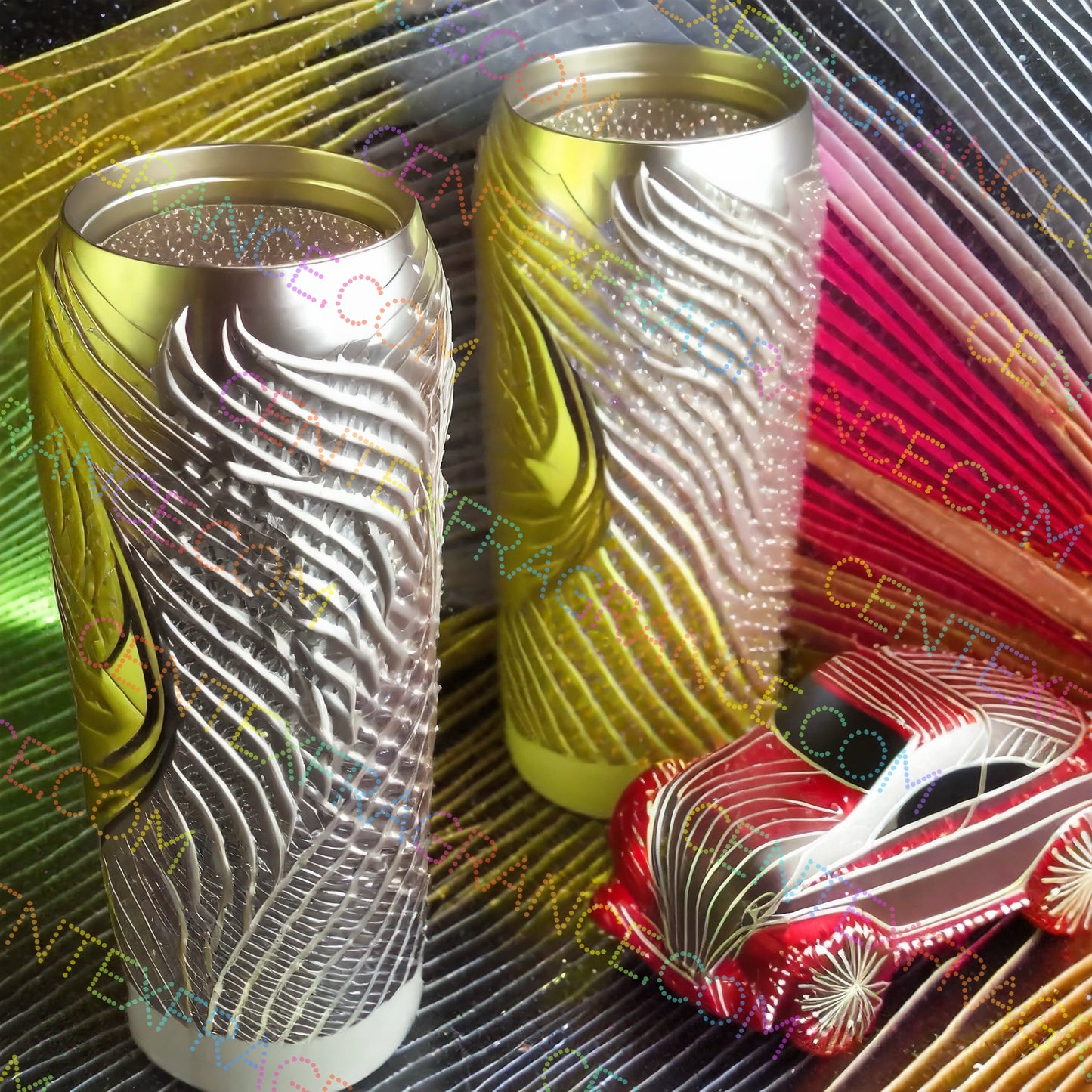 CFCS 01059112 Clip art Tumbler and Cars Shades of cranberry