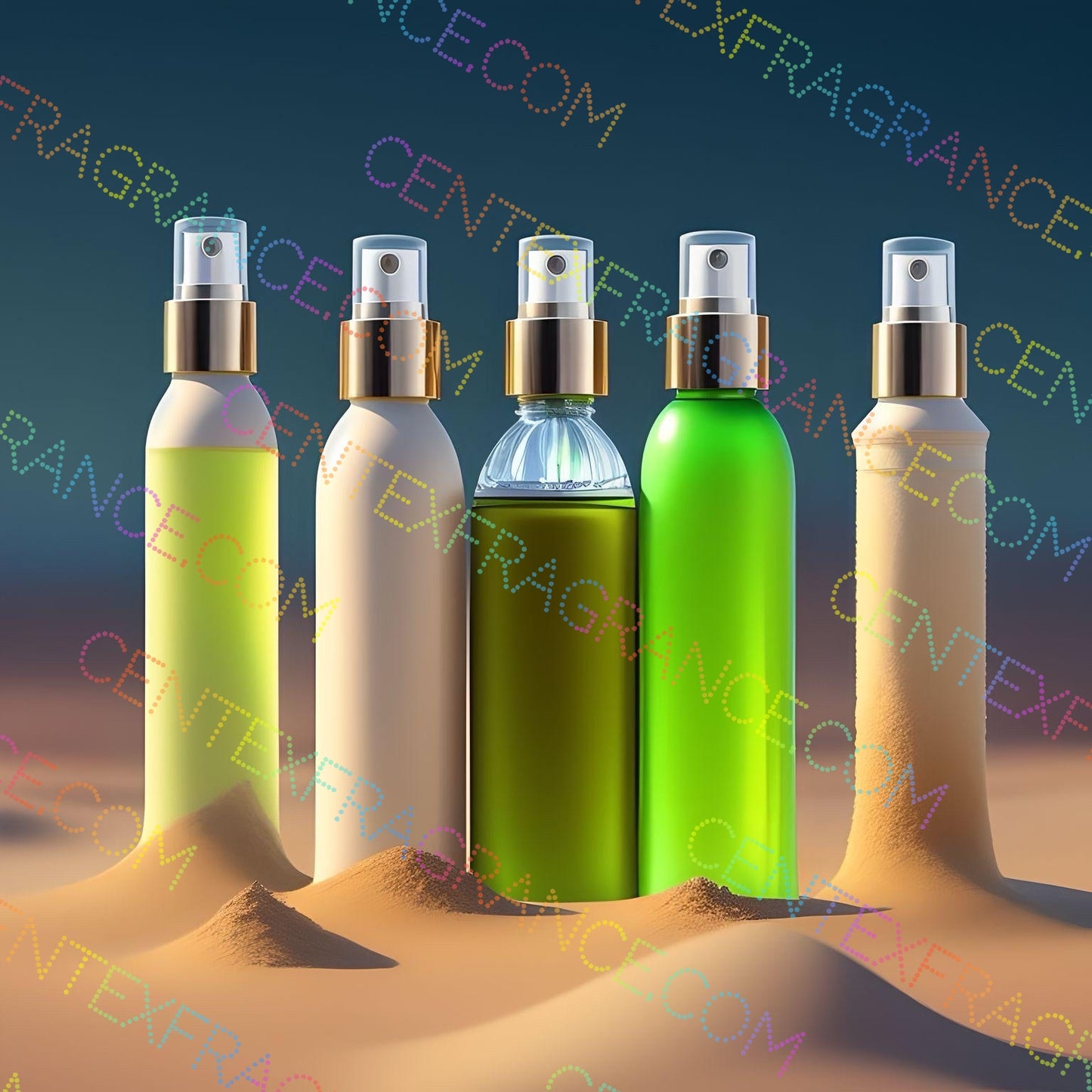 CFCS 01046112 Fragrance Packaging Sand and Seashells