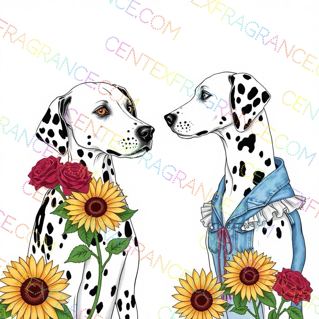CFCS 0107112 Color Sheet images Dalmatians Color Sheets Fragrance Labels Stationary