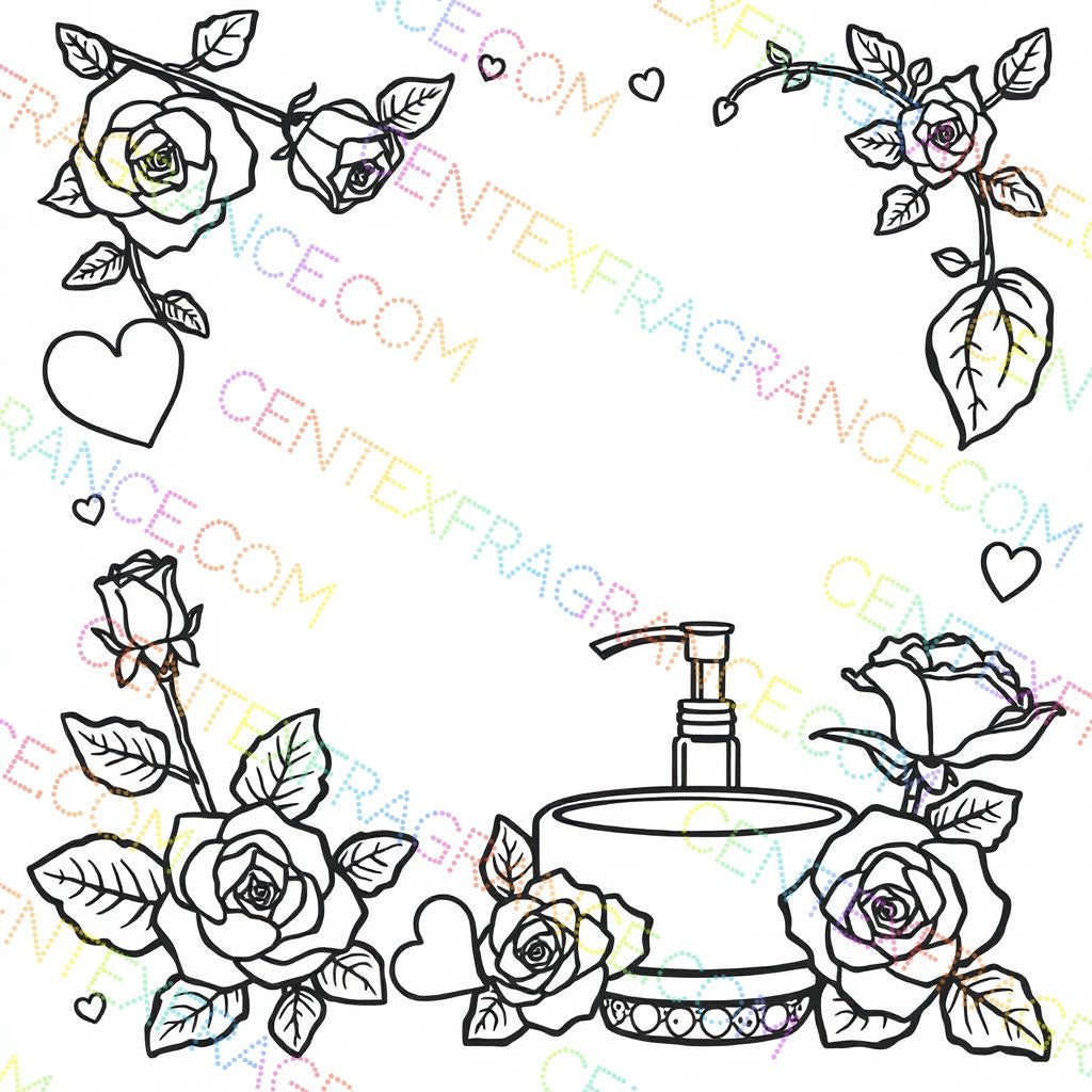 CFCS 01051112 Color Sheets Hand Sanitizer Rose