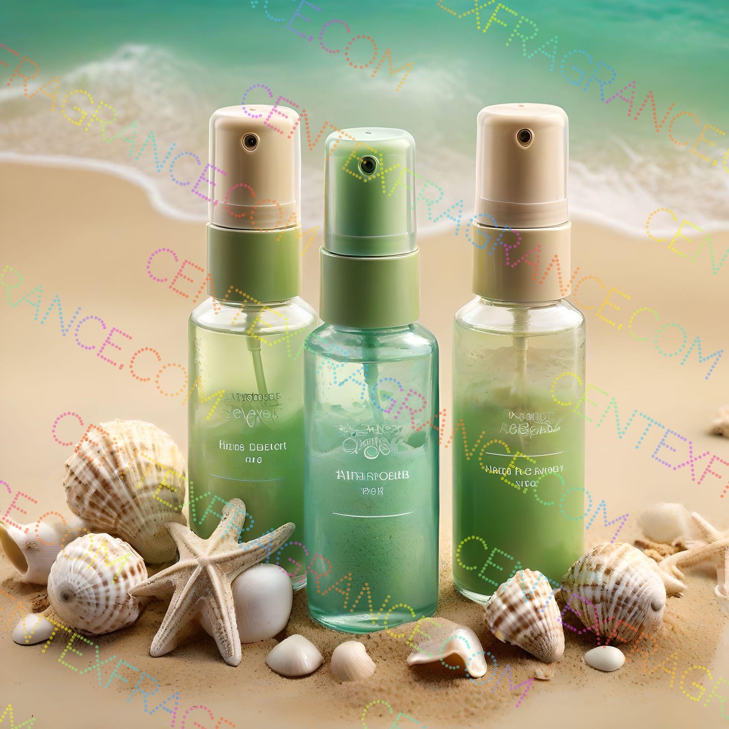 CFCS 01046112 Fragrance Packaging Sand and Seashells
