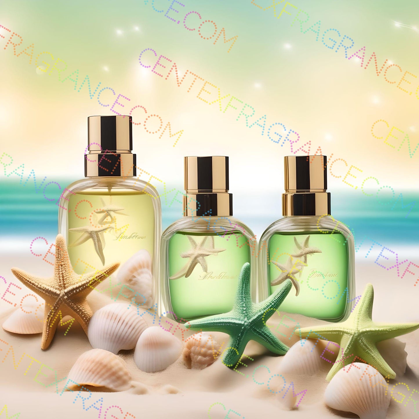CFCS 01046112 Fragrance Packaging Sand and Seashells