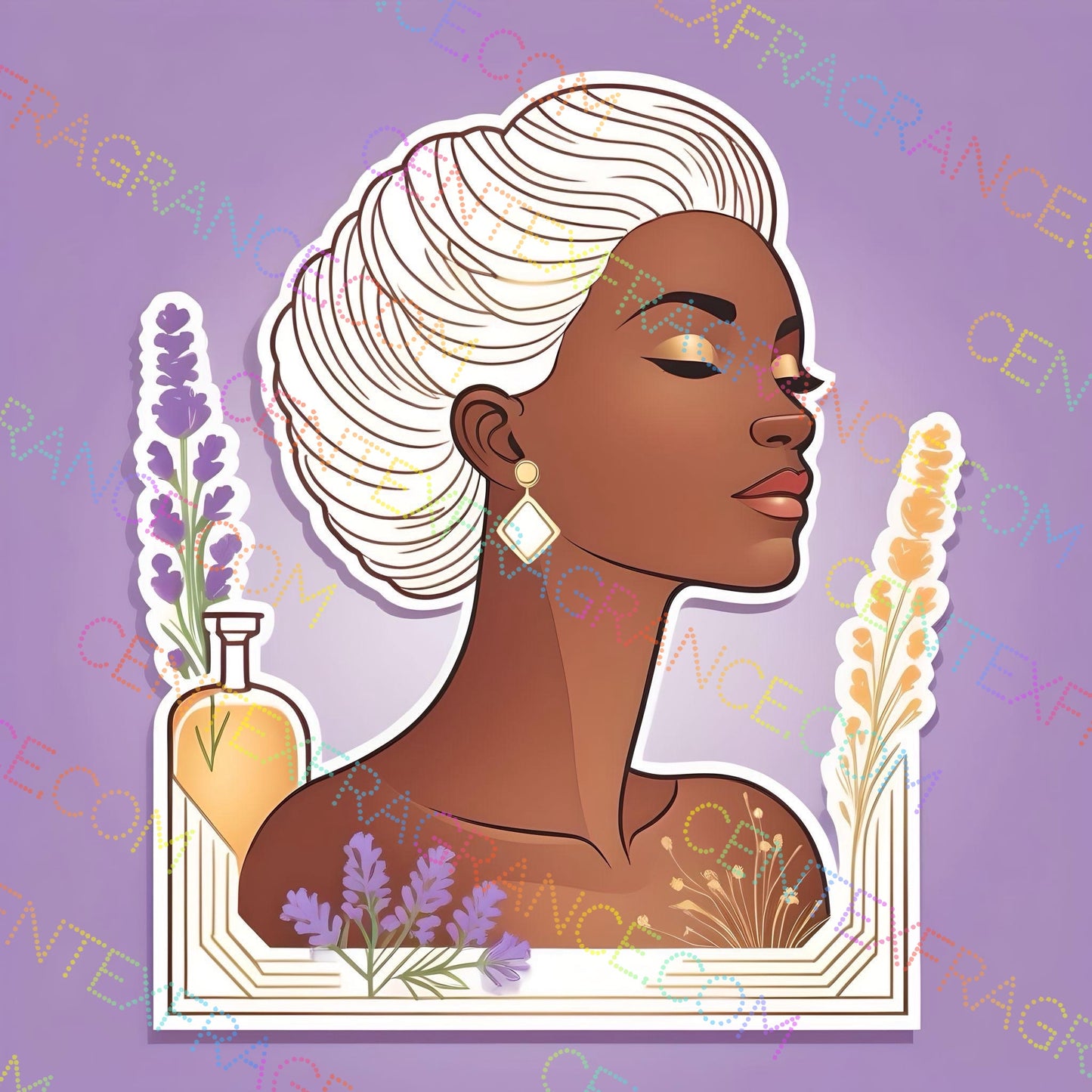 CFCS 0108112 Color Sheet, Stationary, Fragrance label Hearts 10 images