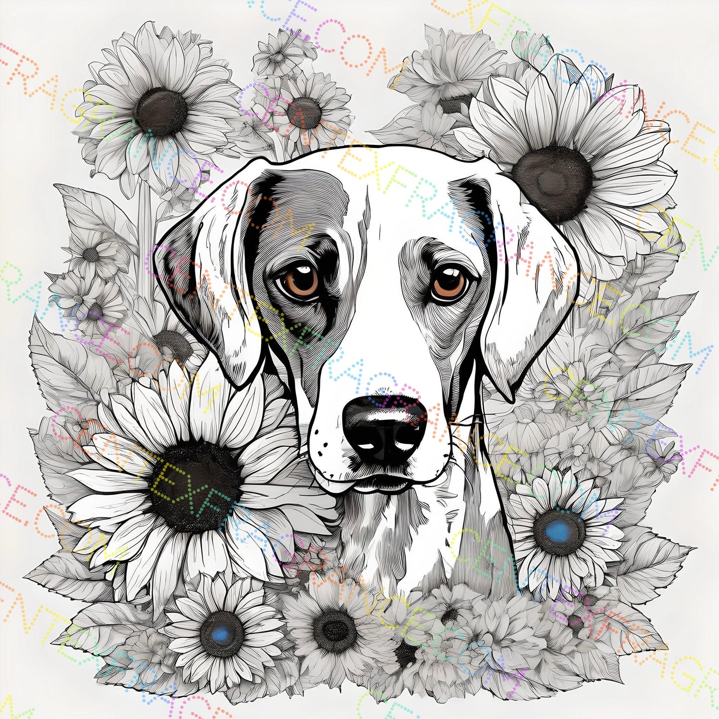 CFCS 0107112 Color Sheet images Dalmatians Color Sheets Fragrance Labels Stationary