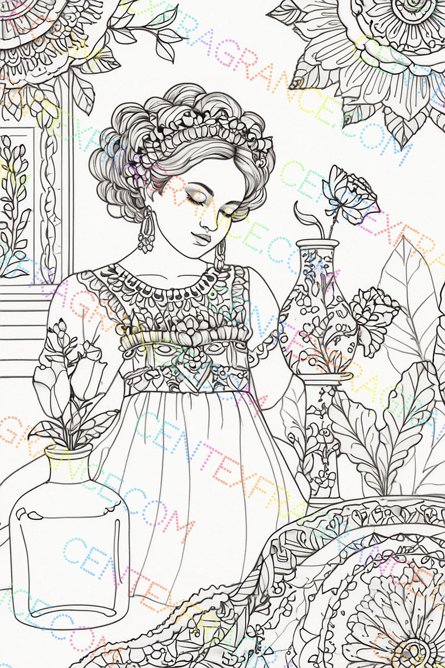 CFCS 01015112 Color Sheet 10 images Fragrance Sunflowers ,Rose Relaxing