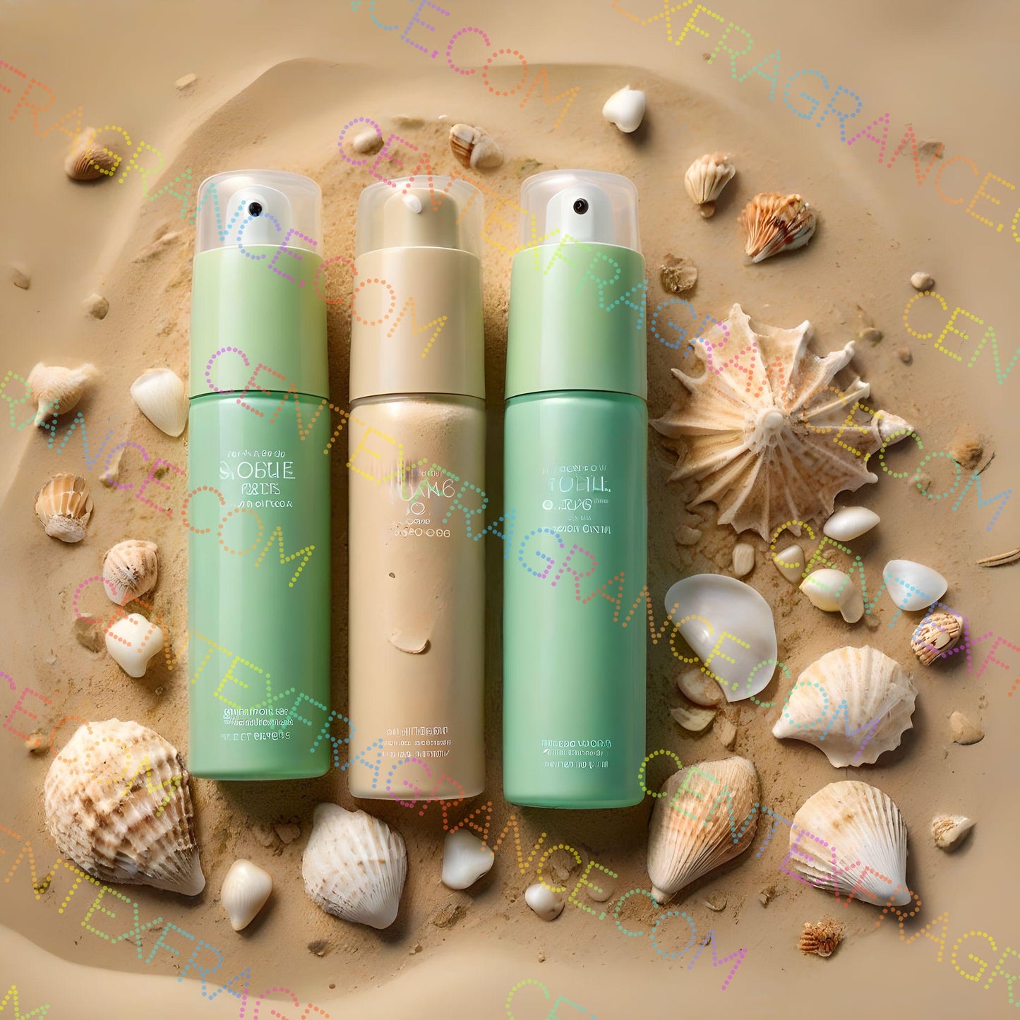 CFCS 01046112 Fragrance Packaging Sand and Seashells