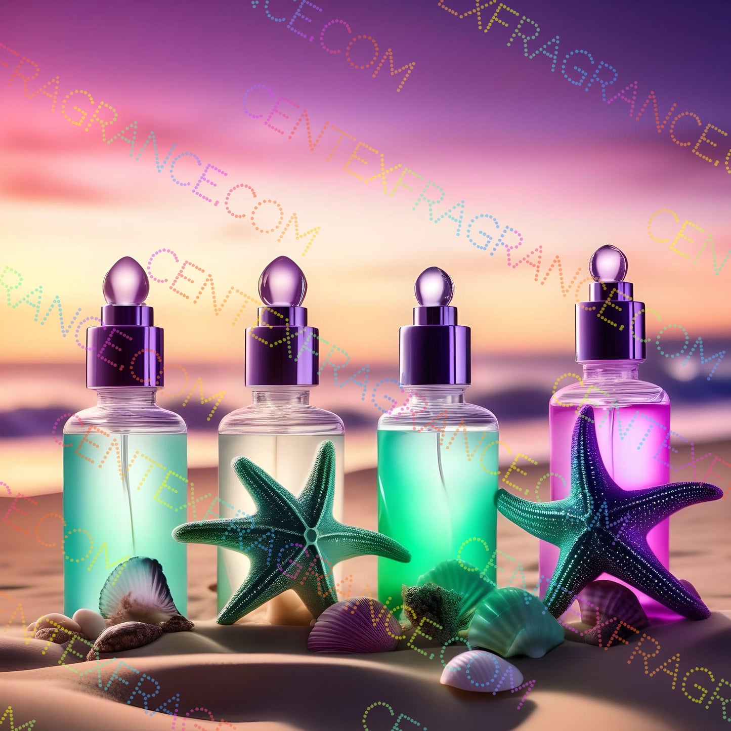 CFCS 01046112 Fragrance Packaging Sand and Seashells