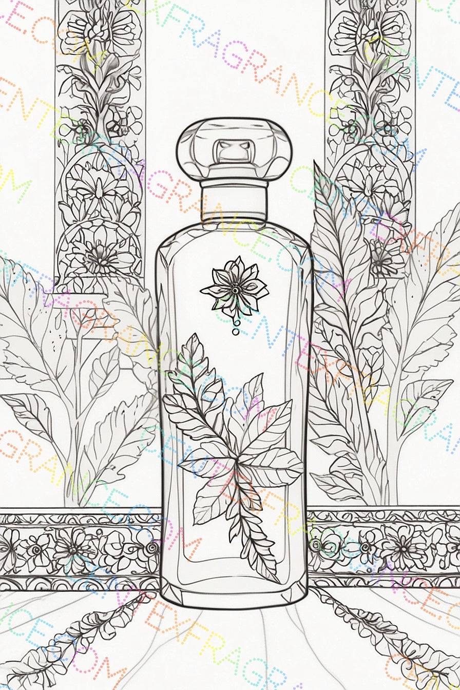 CFCS 01017112 Color Sheets AdultFragrance clip art African American