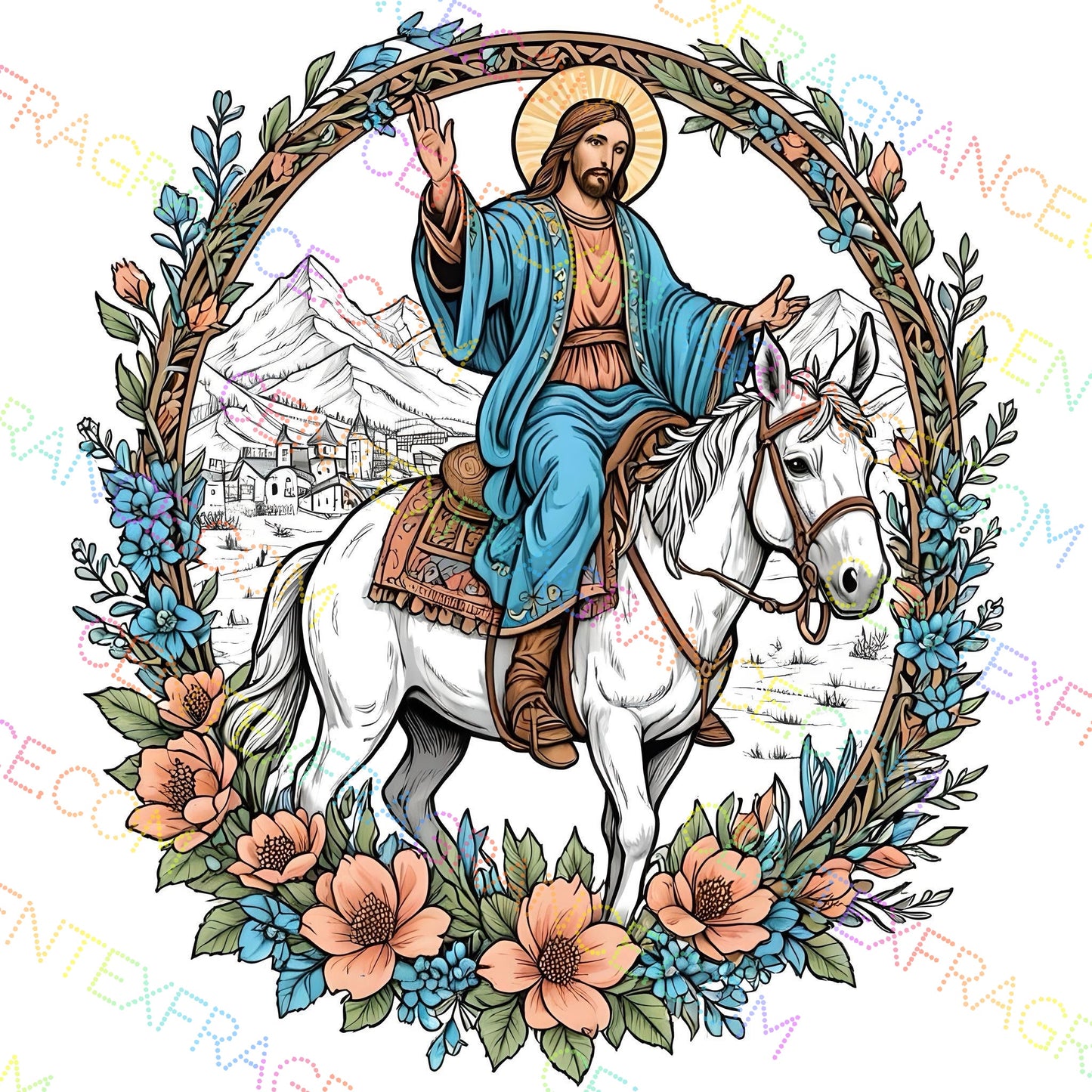 CFCS 01018112 Coloring Sheets , Clip Art Christian Theme a Christ Easter