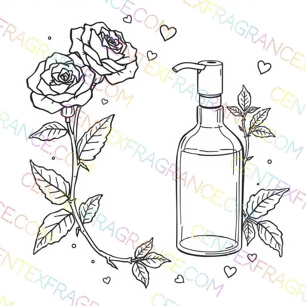 CFCS 01051112 Color Sheets Hand Sanitizer Rose