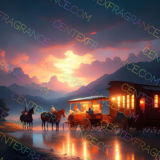 CFCS 01055112 Golden Hour Wild West Clip Art