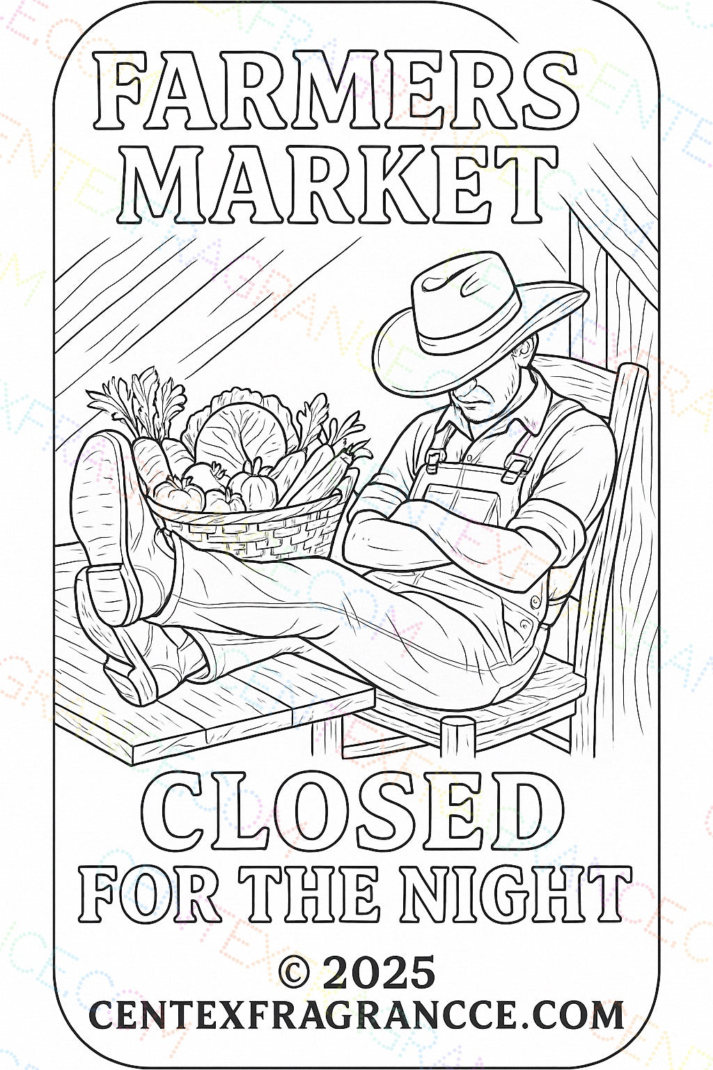 CCDH  3 Digital   Art Door Hangers Working man