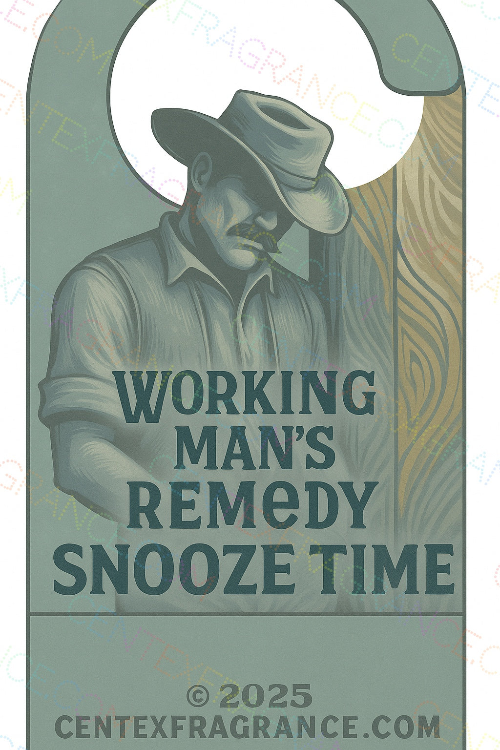 CCDH4 Digital  Door   Hangers Working Man Series