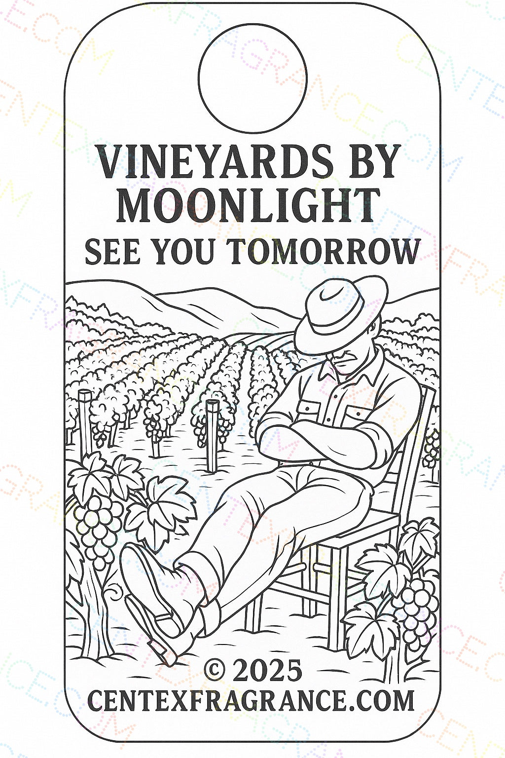 CCDH  3 Digital   Art Door Hangers Working man