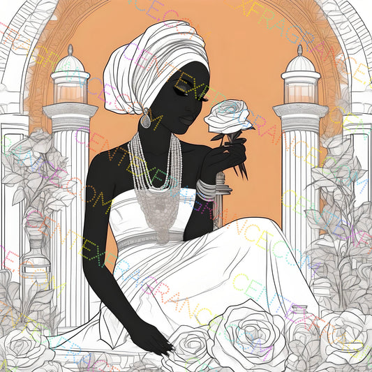 CFCS 01041112 African and Muslim Fragrance  Color Sheets and Clip Art