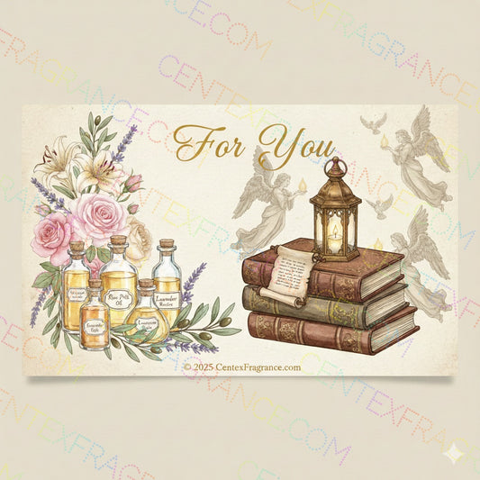 Holiday Gift card Centexfragrance Fragrance Themed Accessories and Supplies