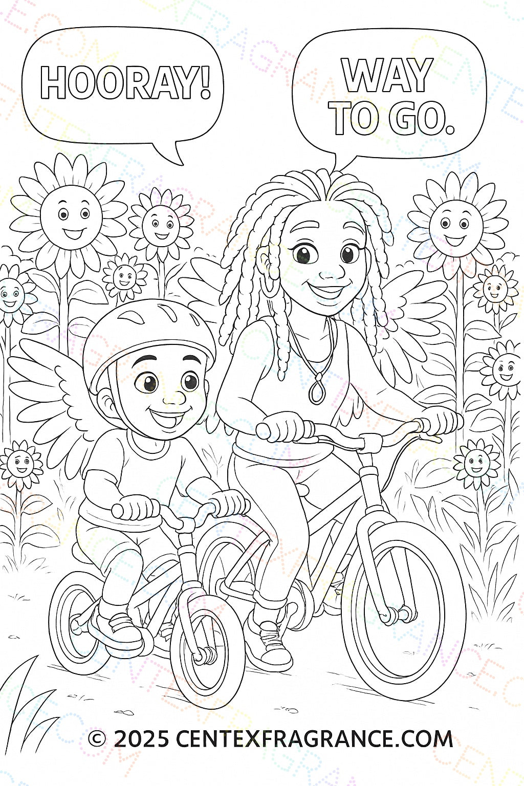 CCCP.  America Strong Angel Childs Coloring pages