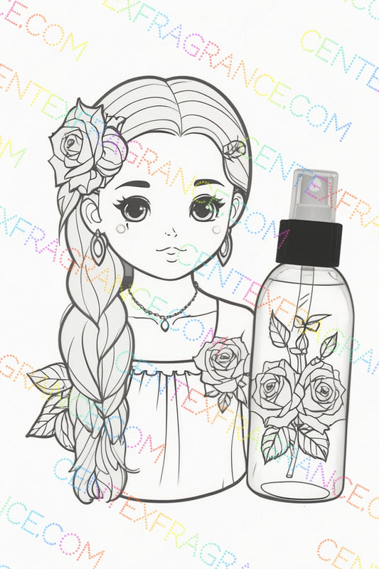 CFCS 01014112 Color Sheet Fragrance Clipart  combo