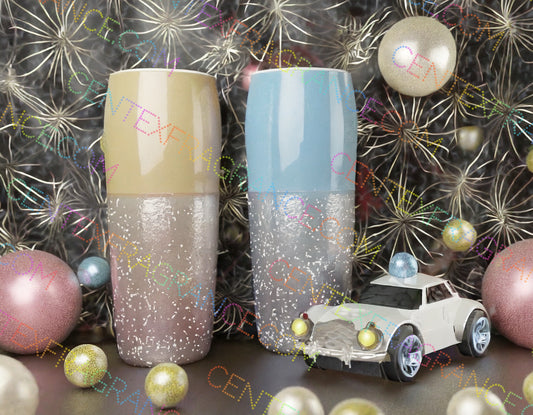 CFCS 01060112 Clip Art Stock Photos Tumblers and Cars shades of pink and Blue